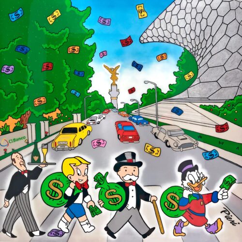 Monopoly Walking in CDMX