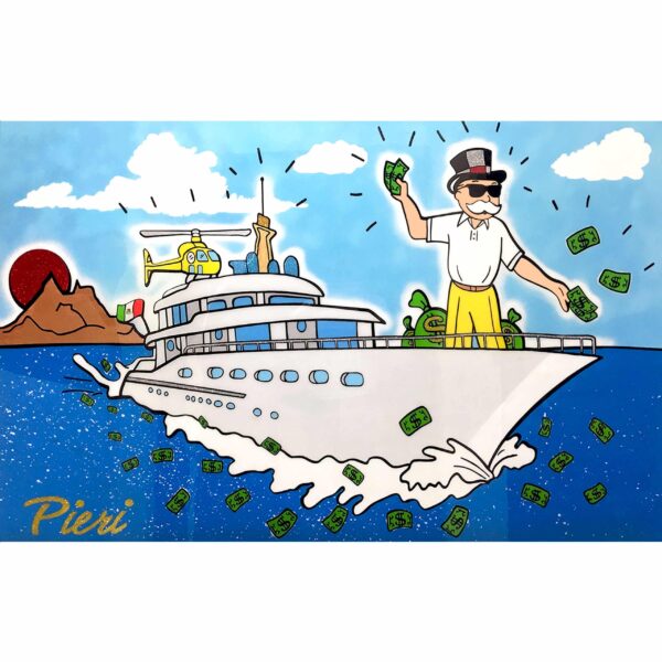 Monopoly Yatch White Edition