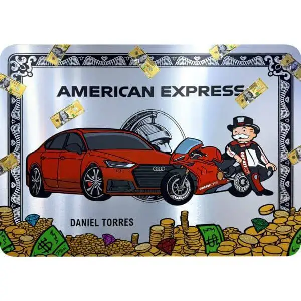 Monopoly Amex Silver Ducatti Edition