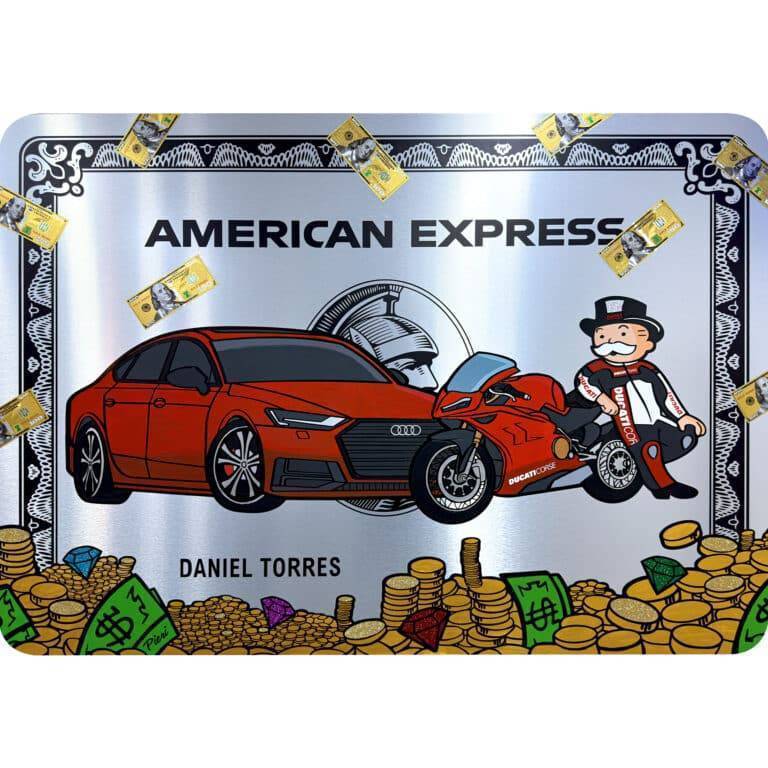 Monopoly Amex Silver Ducatti Edition