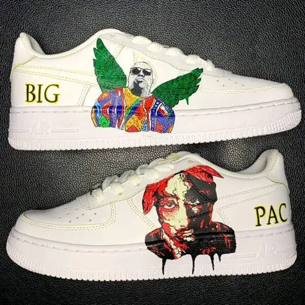 Big Notorious and 2Pac AF1