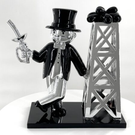 Monopoly Petroleum Silver Edition