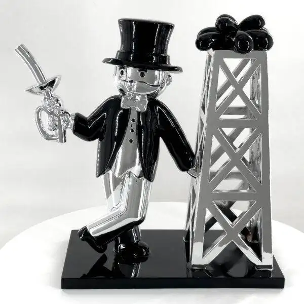 Monopoly Petroleum Silver Edition