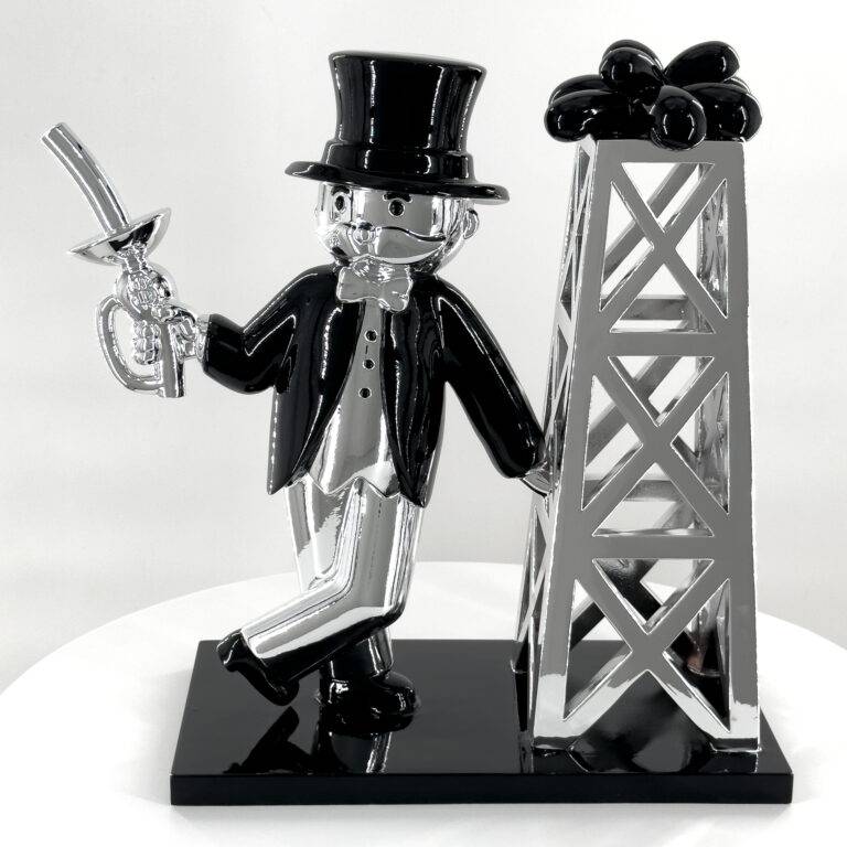 Monopoly Petroleum Silver Edition