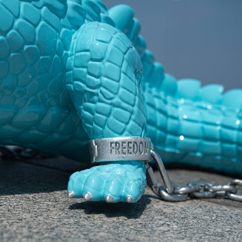 Crocodile Freedom – Ocean Edition - Pieri Gallery