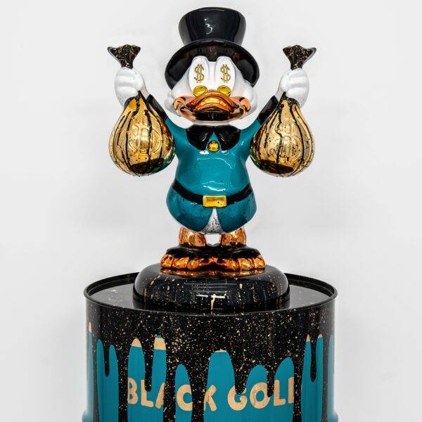 Billionaire Duck Blue – Black Gold Edition